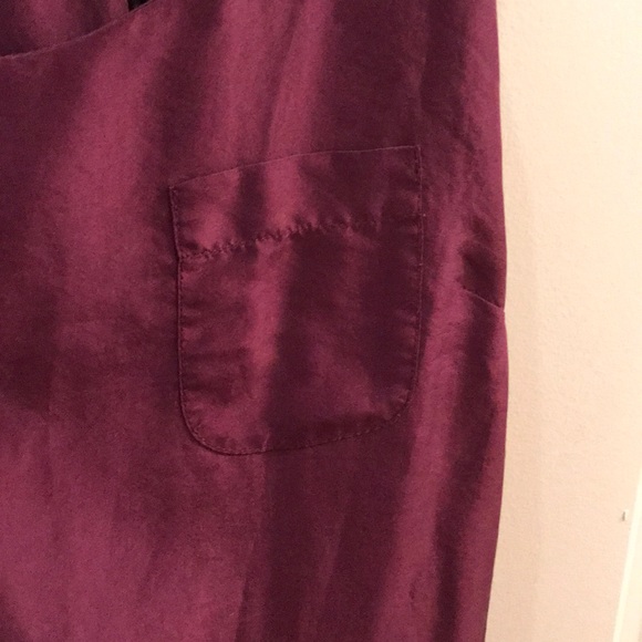 JCrew Purple 100% Silk Racerback Tank Size 6 - Picture 3 of 4